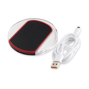 Carregador por Indução Personalizado ABS X14809 Brinde Personalizado