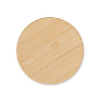 Carregador por Indução Personalizado Bambu Sustentável X06073 Brinde Personalizado
