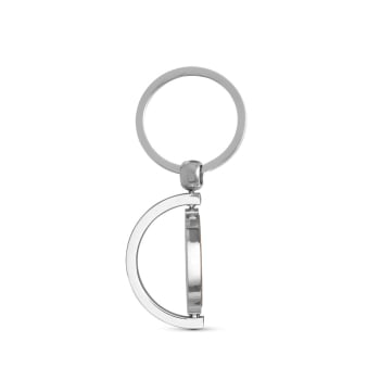 Chaveiro Personalizado Bambu e Metal SP95071  Brinde Personalizado