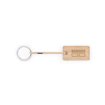 Chaveiro Personalizado Bambu SP95089 Brinde Personalizado
