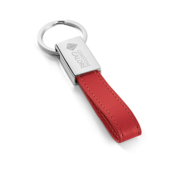Chaveiro Personalizado Couro Sintético SP93354 Brindes Personalizados