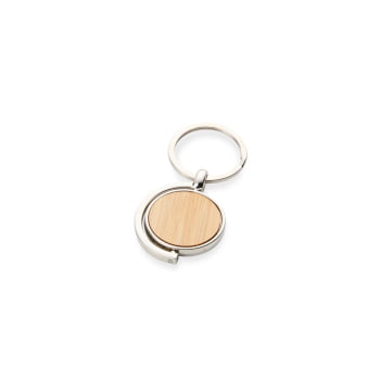 Chaveiro Personalizado Madeira X08237 Brinde Personalizado