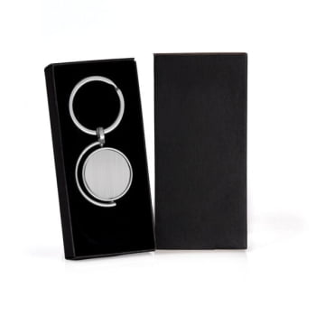 Chaveiro Personalizado Metal SMCH-00610 Brinde Personalizado