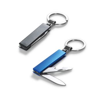 Chaveiro Personalizado Metal SP53197 Multifunções Brindes Personalizados