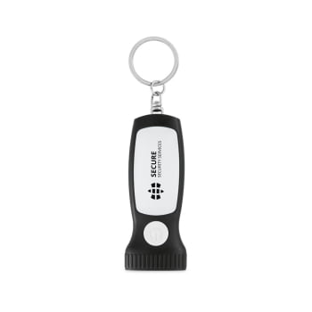 Chaveiro Personalizado Metal SP93360 Lanterna Brinde Personalizado