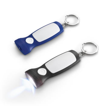 Chaveiro Personalizado Metal SP93360 Lanterna Brinde Personalizado