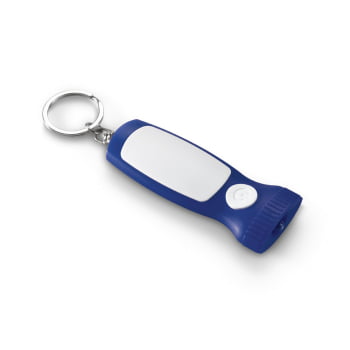 Chaveiro Personalizado Metal SP93360 Lanterna Brinde Personalizado