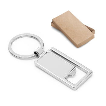 Chaveiro Personalizado Metal SP93368 Abridor de Garrafas Brindes Personalizados