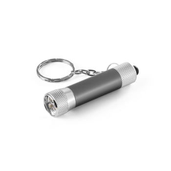 Chaveiro Personalizado Metálico SP93141 Lanterna Brindes Personalizados