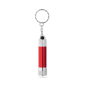 Chaveiro Personalizado Metálico SP93141 Lanterna Brindes Personalizados