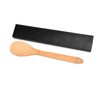 Collher Personalizada Bambu Com Embalagem SMUD-08303 Brindes Personalizados