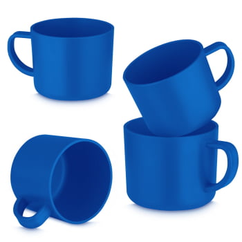 Conjunto de Xícaras RPET 200 ML ASIXC001 Brinde Personalizado