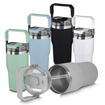 Copo Personalizado Aço Inox 650 ML X15158 Brindes Personalizados