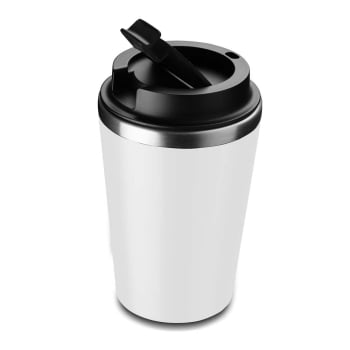 Copo Personalizado Inox Parede Dupla 350ml ASICO9550B Brindes Personalizados