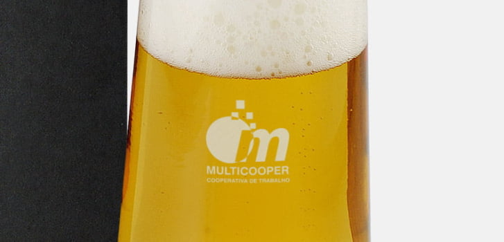 Copo Personalizado Vidro 300 ML SMVI-40301 Brindes Personalizados