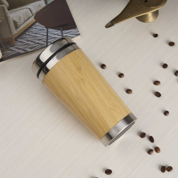 Copo Sustentável Personalizado Bambu 500 ML X18644 Brinde Personalizado