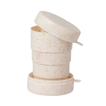 Copo Sustentável Personalizado Fibra de Arroz 200 ML X14915 Brinde Personalizado