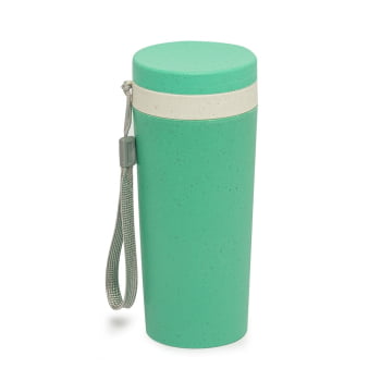 Copo Sustentável Personalizado Fibra de Bambu 350 ML X03006 Brinde Personalizado