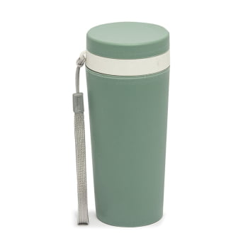Copo Sustentável Personalizado Fibra de Bambu 350 ML X03006A Brindes Personalizados