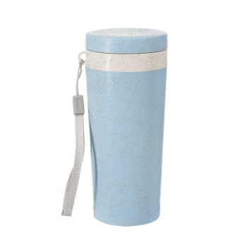 Copo Sustentável Personalizado Fibra de Bambu 350 ML X03006B Brinde Personalizado