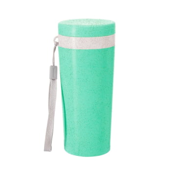 Copo Sustentável Personalizado Fibra de Bambu 350 ML X03006B Brinde Personalizado