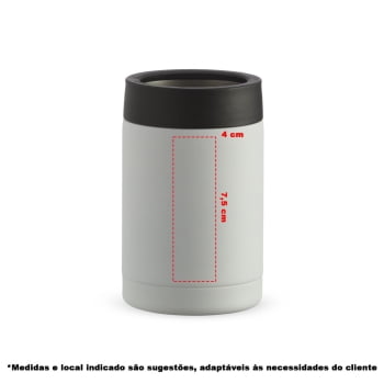 Copo Térmico Personalizado Inox  380 ML X$@03832 Brindes Personalizados