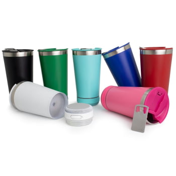 Copo Térmico Personalizado Inox 400 ML X18749B Brindes Personalizados