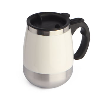 Caneca Mixer Personalizada Aço Inox 400 ML ASICA0180 Brindes Personalizados
