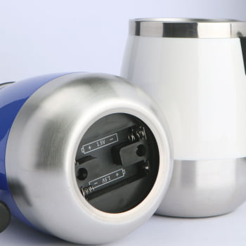 Caneca Mixer Personalizada Aço Inox 400 ML ASICA0180 Brindes Personalizados