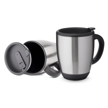 Caneca Personalizada Aço Inox 450 ML ASICA9300 Brindes Personalizados