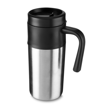 Caneca Personalizada Inox 350 ml com Tampa e Bico com Trava Brindes Personalizados