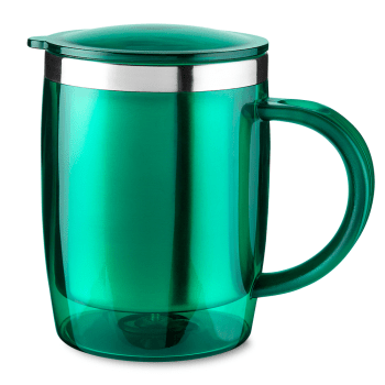Caneca Personalizada Plástico 400 ML ASICA0150T Brindes Personalizados