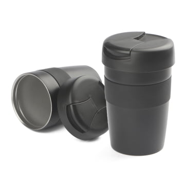 Caneca Térmica Personalizada Aço Inox 350 ML ASICA8400 Brinde Personalizado