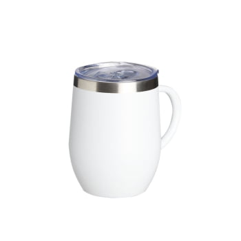 Caneca Térmica Personalizada Inox 350 ml com Tampa Brindes Personalizados