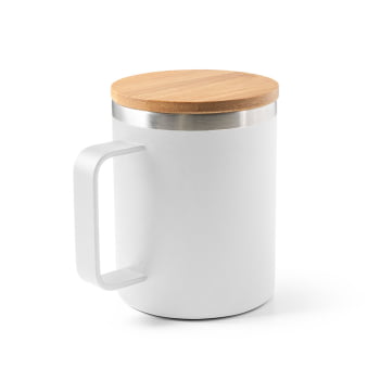 Copo Sustentável Inox Reciclado Personalizado 420 ml MSP94276 Brindes Personalizados