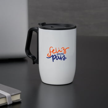 Brinde Presente Dia dos Pais Personalizado Caneca Inox 350 ML X18624 
