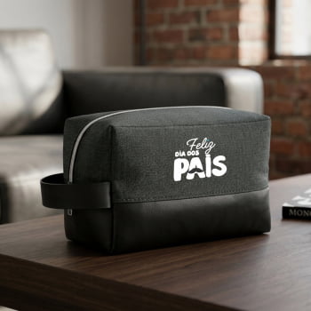 Brinde Presente Dia dos Pais Personalizado Necessaire Nylon X15050 Brinde Presente Dia dos Pais Personalizado Necessaire Nylon X15050