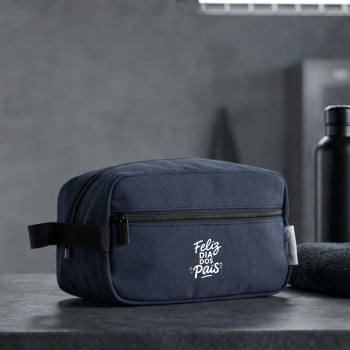 Brinde Presente Dia dos Pais Personalizado Necessaire Poliéster 210D NE105