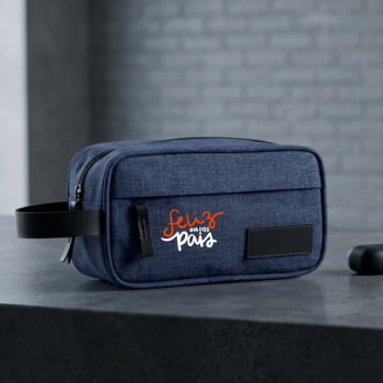 Brinde Presente Dia dos Pais Personalizado Necessaire Poliéster X14937 