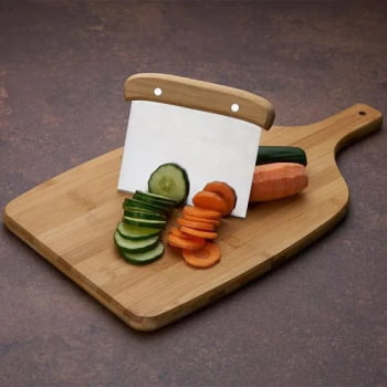 Espátula Multiuso Personalizada Bambu / Inox SMUD-00203 Brindes Personalizados