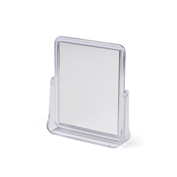 Espelho de Mesa Personalizado Plástico Quadrado X19099 Brindes Personalizados