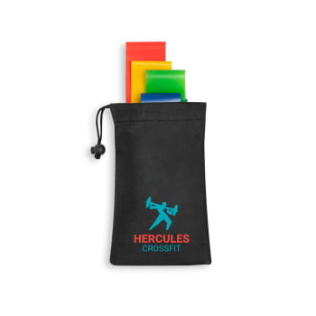 Bandas Elásticas Personalizada Non-Woven 4 Itens SP99970 Brinde Personalizado