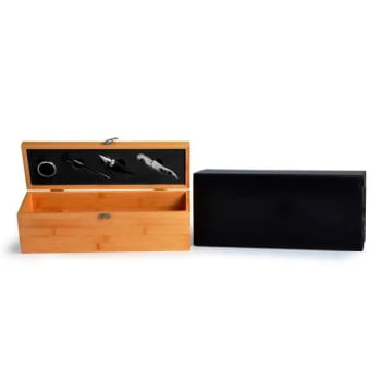 Estojo Personalizado Bambu 5 Peças SMPV-00913 Brinde Personalizado