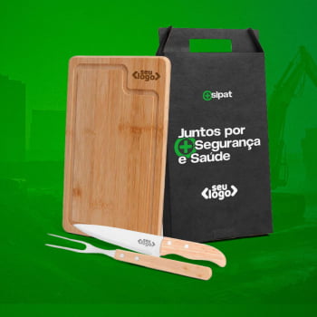 Brinde SIPAT Personalizado Kit Churrasco 3 Peças SMMX-19066-SIPAT Brinde Personalizado Brinde SIPAT Personalizado Kit Churrasco 3 Peças SMMX-19066-SIPAT Brinde Personalizado