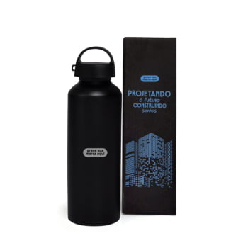 Brindes Feiras e Eventos Personalizado Garrafa Alumínio 600 ml SMAS-00611-FEE Brinde Personalizado