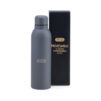 Brindes Feiras e Eventos Personalizado Garrafa Inox 470 ml SMIS-01522-FEE Brinde Personalizado
