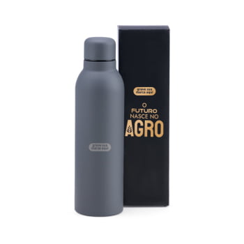 Brindes Feiras e Eventos Personalizado Garrafa Inox 470 ml SMIS-01522-FEE Brinde Personalizado