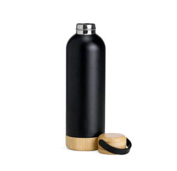 Dia do Trabalho Personalizado Garrafa em Bambu 500ml SMIS-01541-TRB Brinde Personalizado