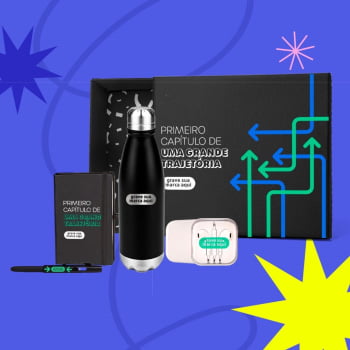 Kit Boas Vindas Fone de Ouvido e Acessórios SMKT-9073Q-BV Brindes Personalizados