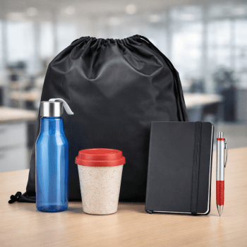 Kit Boas Vindas Onboarding Personalizado 5 Itens KTBV-008 Brinde Personalizado